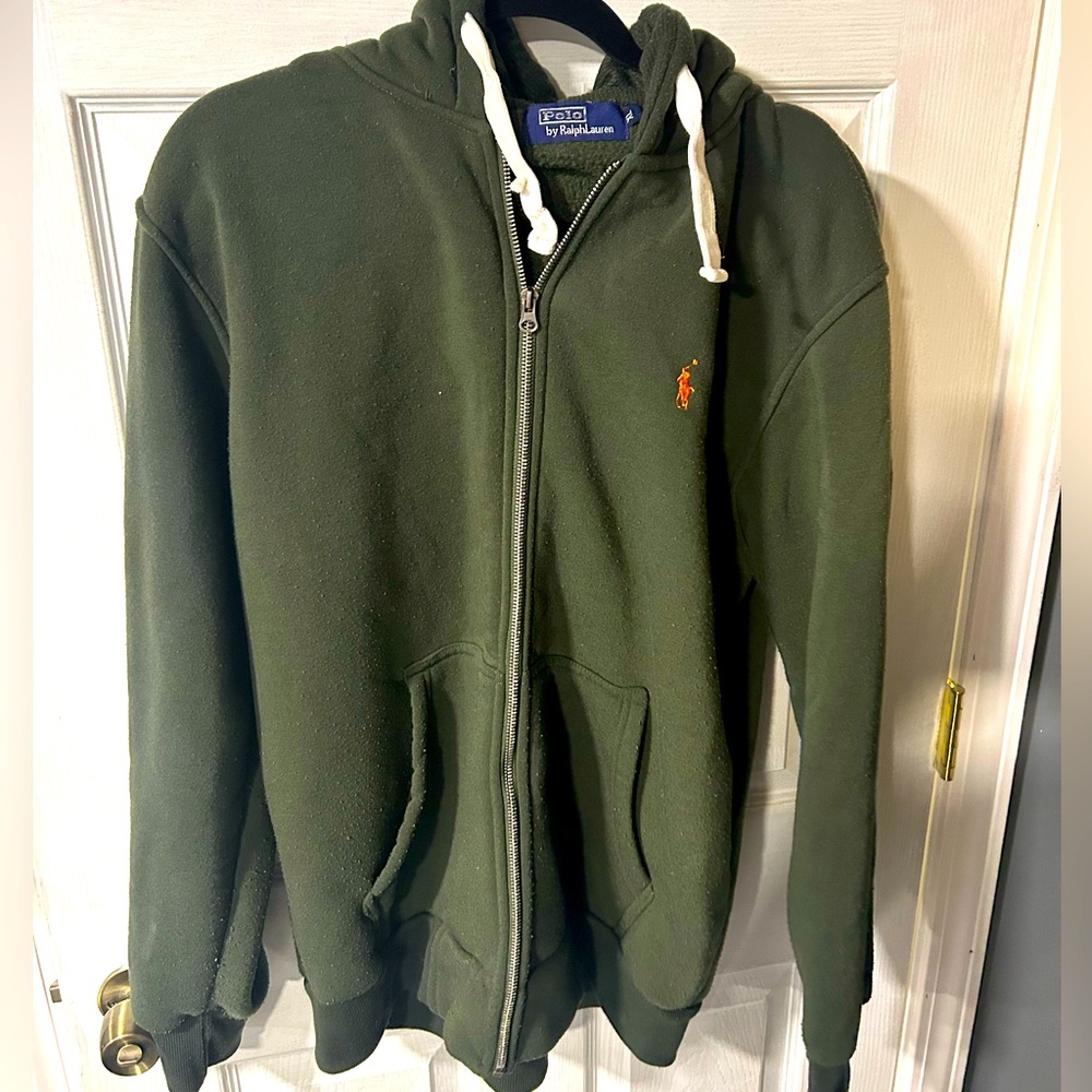 Polo Ralph Lauren hoodie . Very warm !